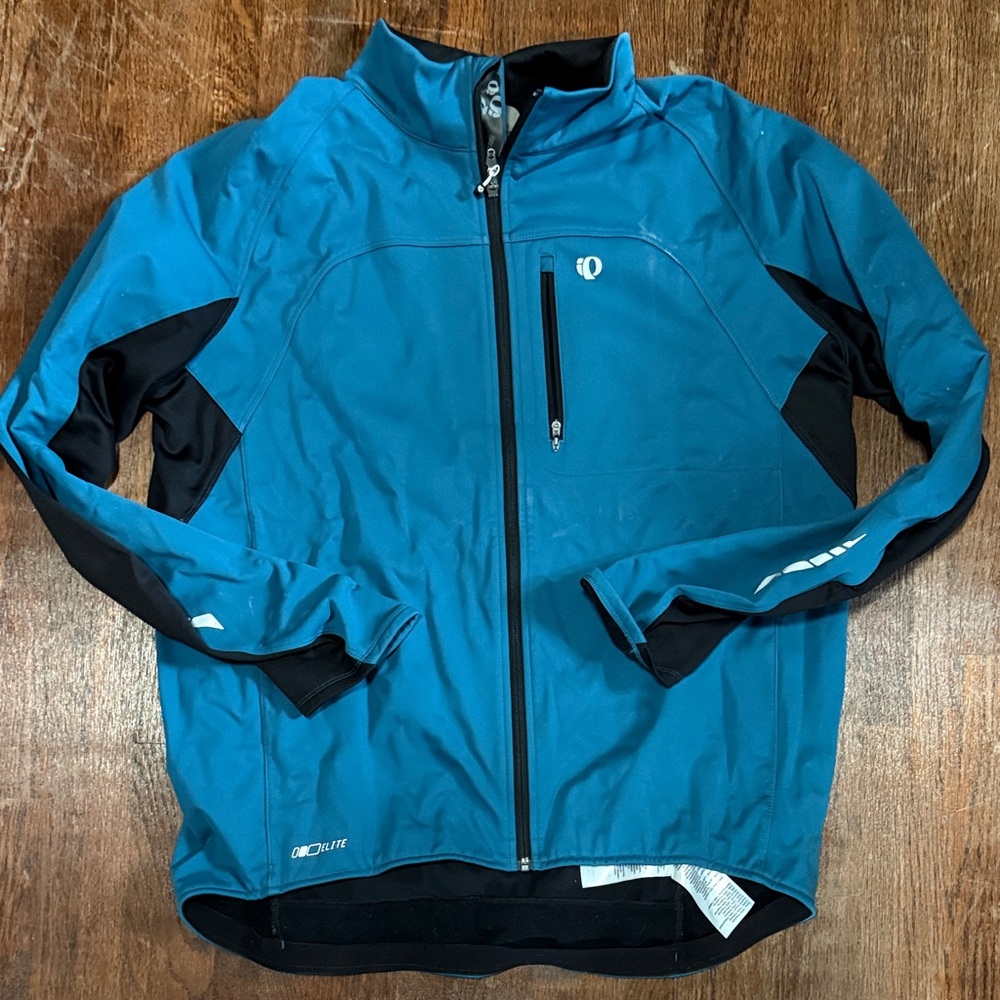 Pearl Izumi Men's Teal and Black Performance Jacket